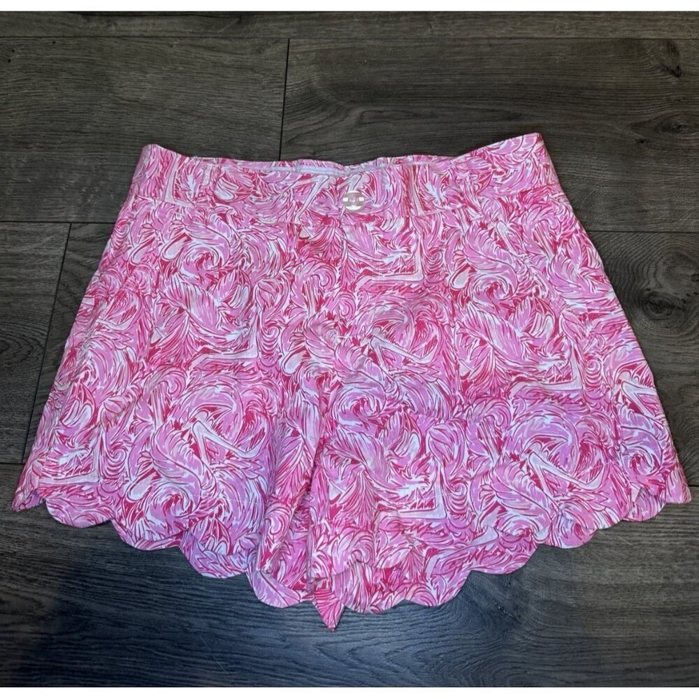 Lauren James Pineapple Shorts Black White Sz XS